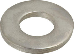 Gibraltar - 1/2" Screw, Grade 18-8 Stainless Steel Standard Flat Washer - 17/32" ID x 1-1/8" OD, 1/8" Thick, Plain Finish - Best Tool & Supply