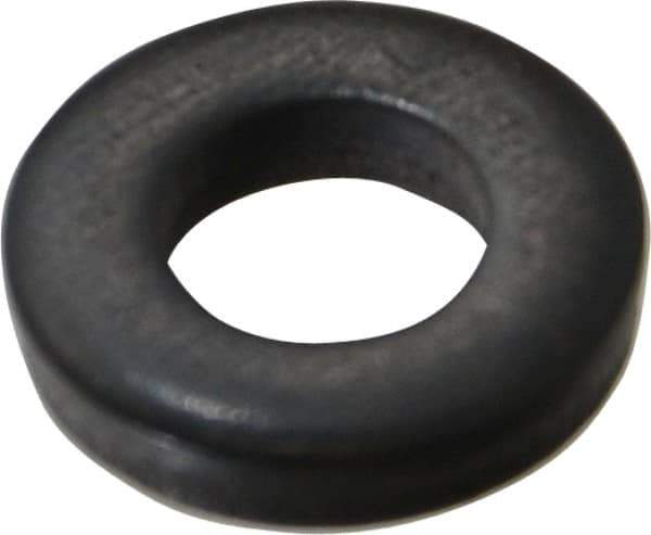 Gibraltar - M6 Screw, Grade 1010 Case Hardened Steel Extra Thick Flat Washer - 6.4mm ID x 13mm OD, 2.5mm Thick, Black Oxide Finish - Best Tool & Supply