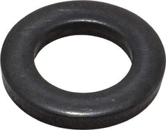 Gibraltar - M12 Screw, Grade 1010 Case Hardened Steel Extra Thick Flat Washer - 13mm ID x 22mm OD, 3mm Thick, Black Oxide Finish - Best Tool & Supply