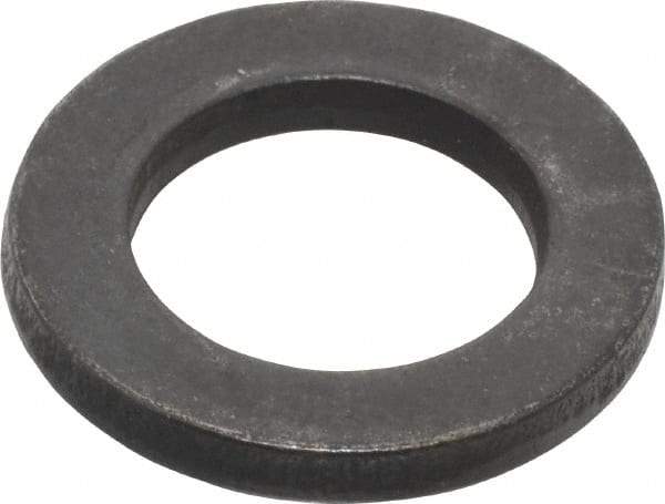 Gibraltar - M16 Screw, Grade 1010 Case Hardened Steel Extra Thick Flat Washer - 17mm ID x 28mm OD, 3.5mm Thick, Black Oxide Finish - Best Tool & Supply