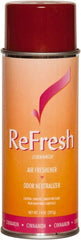 Ability One - Air Fresheners; Type: Air Freshener ; Scent: Cinnamon ; Form: Aerosol ; Container Size: 14 oz. ; Concentrated: No - Exact Industrial Supply