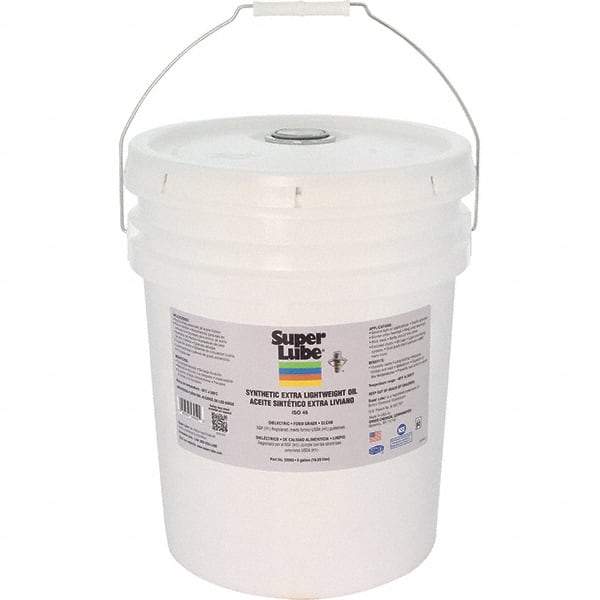 Synco Chemical - 5 Gal Pail Synthetic Lubricant - Translucent, -40°F to 500°F, Food Grade - Best Tool & Supply