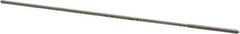 Made in USA - 0.0455" High Speed Steel 4 Flute Chucking Reamer - Straight Flute, 0.039" Straight Shank, 1/2" Flute Length, 2-1/2" OAL - Best Tool & Supply