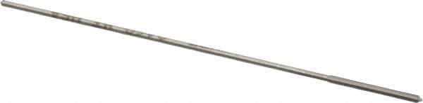 Made in USA - 0.046" High Speed Steel 4 Flute Chucking Reamer - Straight Flute, 0.039" Straight Shank, 1/2" Flute Length, 2-1/2" OAL - Best Tool & Supply