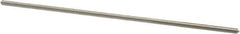 Made in USA - 0.0705" High Speed Steel 4 Flute Chucking Reamer - Straight Flute, 0.066" Straight Shank, 3/4" Flute Length, 3" OAL - Best Tool & Supply