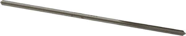 Made in USA - 0.091" High Speed Steel 4 Flute Chucking Reamer - Straight Flute, 0.081" Straight Shank, 3/4" Flute Length, 3" OAL - Best Tool & Supply