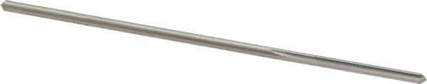 Made in USA - 0.1" High Speed Steel 4 Flute Chucking Reamer - Straight Flute, 0.0928" Straight Shank, 7/8" Flute Length, 3-1/2" OAL - Best Tool & Supply