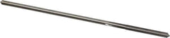 Made in USA - 0.108" High Speed Steel 4 Flute Chucking Reamer - Straight Flute, 0.103" Straight Shank, 7/8" Flute Length, 3-1/2" OAL - Best Tool & Supply