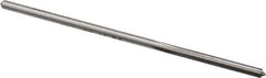 Made in USA - 0.1205" High Speed Steel 4 Flute Chucking Reamer - Straight Flute, 0.112" Straight Shank, 7/8" Flute Length, 3-1/2" OAL - Best Tool & Supply