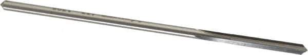 Made in USA - 0.1395" High Speed Steel 4 Flute Chucking Reamer - Straight Flute, 0.135" Straight Shank, 1" Flute Length, 4" OAL - Best Tool & Supply