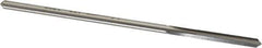 Made in USA - 0.1395" High Speed Steel 4 Flute Chucking Reamer - Straight Flute, 0.135" Straight Shank, 1" Flute Length, 4" OAL - Best Tool & Supply