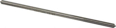 Made in USA - 0.168" High Speed Steel 6 Flute Chucking Reamer - Straight Flute, 0.1595" Straight Shank, 1-1/8" Flute Length, 4-1/2" OAL - Best Tool & Supply