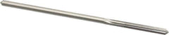 Made in USA - 0.1765" High Speed Steel 6 Flute Chucking Reamer - Straight Flute, 0.1645" Straight Shank, 1-1/8" Flute Length, 4-1/2" OAL - Best Tool & Supply