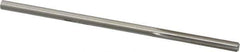 Made in USA - 0.186" High Speed Steel 6 Flute Chucking Reamer - Straight Flute, 0.1805" Straight Shank, 1-1/8" Flute Length, 4-1/2" OAL - Best Tool & Supply