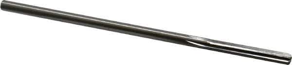 Made in USA - 0.192" High Speed Steel 6 Flute Chucking Reamer - Straight Flute, 0.186" Straight Shank, 1-1/4" Flute Length, 5" OAL - Best Tool & Supply