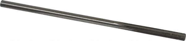 Made in USA - 0.195" High Speed Steel 6 Flute Chucking Reamer - Straight Flute, 0.186" Straight Shank, 1-1/4" Flute Length, 5" OAL - Best Tool & Supply