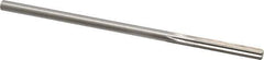 Made in USA - 0.207" High Speed Steel 6 Flute Chucking Reamer - Straight Flute, 0.2016" Straight Shank, 1-1/4" Flute Length, 5" OAL - Best Tool & Supply