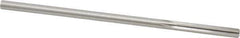 Made in USA - 0.2085" High Speed Steel 6 Flute Chucking Reamer - Straight Flute, 0.2016" Straight Shank, 1-1/4" Flute Length, 5" OAL - Best Tool & Supply