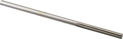 Made in USA - 0.2105" High Speed Steel 6 Flute Chucking Reamer - Straight Flute, 0.2016" Straight Shank, 1-1/4" Flute Length, 5" OAL - Best Tool & Supply