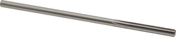 Made in USA - 0.2175" High Speed Steel 6 Flute Chucking Reamer - Straight Flute, 0.2075" Straight Shank, 1-1/4" Flute Length, 5" OAL - Best Tool & Supply