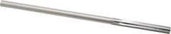 Made in USA - 0.247" High Speed Steel 6 Flute Chucking Reamer - Straight Flute, 0.2405" Straight Shank, 1-1/2" Flute Length, 6" OAL - Best Tool & Supply