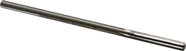 Made in USA - 0.26" High Speed Steel 6 Flute Chucking Reamer - Straight Flute, 1/4" Straight Shank, 1-1/2" Flute Length, 6" OAL - Best Tool & Supply