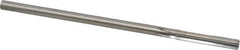 Made in USA - 0.264" High Speed Steel 6 Flute Chucking Reamer - Straight Flute, 1/4" Straight Shank, 1-1/2" Flute Length, 6" OAL - Best Tool & Supply