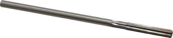 Made in USA - 0.2695" High Speed Steel 6 Flute Chucking Reamer - Straight Flute, 1/4" Straight Shank, 1-1/2" Flute Length, 6" OAL - Best Tool & Supply