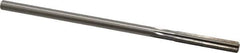 Made in USA - 0.2695" High Speed Steel 6 Flute Chucking Reamer - Straight Flute, 1/4" Straight Shank, 1-1/2" Flute Length, 6" OAL - Best Tool & Supply