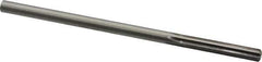 Made in USA - 0.283" High Speed Steel 6 Flute Chucking Reamer - Straight Flute, 1/4" Straight Shank, 1-1/2" Flute Length, 6" OAL - Best Tool & Supply