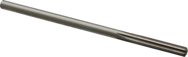 Made in USA - 0.288" High Speed Steel 6 Flute Chucking Reamer - Straight Flute, 1/4" Straight Shank, 1-1/2" Flute Length, 6" OAL - Best Tool & Supply