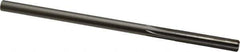 Made in USA - 0.294" High Speed Steel 6 Flute Chucking Reamer - Straight Flute, 0.2792" Straight Shank, 1-1/2" Flute Length, 6" OAL - Best Tool & Supply