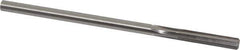 Made in USA - 19/64" High Speed Steel 6 Flute Chucking Reamer - Straight Flute, 0.2792" Straight Shank, 1-1/2" Flute Length, 6" OAL - Best Tool & Supply