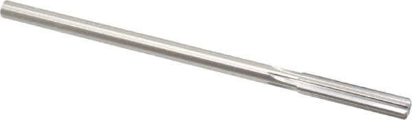 Made in USA - 0.352" High Speed Steel 6 Flute Chucking Reamer - Straight Flute, 0.3105" Straight Shank, 1-3/4" Flute Length, 7" OAL - Best Tool & Supply