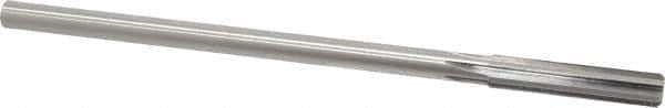 Made in USA - 0.356" High Speed Steel 6 Flute Chucking Reamer - Straight Flute, 0.3105" Straight Shank, 1-3/4" Flute Length, 7" OAL - Best Tool & Supply