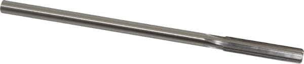 Made in USA - 0.357" High Speed Steel 6 Flute Chucking Reamer - Straight Flute, 0.3105" Straight Shank, 1-3/4" Flute Length, 7" OAL - Best Tool & Supply