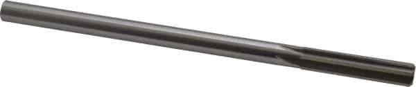 Made in USA - 0.409" High Speed Steel 6 Flute Chucking Reamer - Straight Flute, 0.3105" Straight Shank, 1-3/4" Flute Length, 7" OAL - Best Tool & Supply