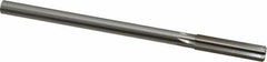 Made in USA - 0.428" High Speed Steel 6 Flute Chucking Reamer - Straight Flute, 0.373" Straight Shank, 1-3/4" Flute Length, 7" OAL - Best Tool & Supply