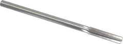 Made in USA - 0.439" High Speed Steel 6 Flute Chucking Reamer - Straight Flute, 0.373" Straight Shank, 1-3/4" Flute Length, 7" OAL - Best Tool & Supply