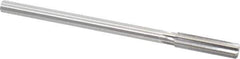 Made in USA - 0.441" High Speed Steel 6 Flute Chucking Reamer - Straight Flute, 0.373" Straight Shank, 1-3/4" Flute Length, 7" OAL - Best Tool & Supply