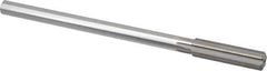 Made in USA - 0.468" High Speed Steel 6 Flute Chucking Reamer - Straight Flute, 0.373" Straight Shank, 1-3/4" Flute Length, 7" OAL - Best Tool & Supply