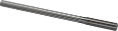 Made in USA - 0.495" High Speed Steel 6 Flute Chucking Reamer - Straight Flute, 0.4355" Straight Shank, 2" Flute Length, 8" OAL - Best Tool & Supply