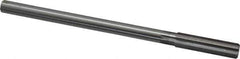 Made in USA - .504 Dia High Speed Steel 6 Flute Chucking Reamer - Straight Flute, 0.4355" Straight Shank, 2" Flute Length, 8" OAL - Best Tool & Supply