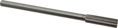 Made in USA - 0.592" High Speed Steel Chucking Reamer - Straight Flute, Straight Shank - Best Tool & Supply