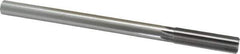 Made in USA - 0.624" High Speed Steel 8 Flute Chucking Reamer - Straight Flute, 0.5615" Straight Shank, 2-1/4" Flute Length, 9" OAL - Best Tool & Supply