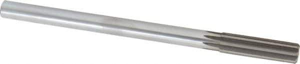 Made in USA - 0.629" High Speed Steel Chucking Reamer - Straight Flute, Straight Shank - Best Tool & Supply