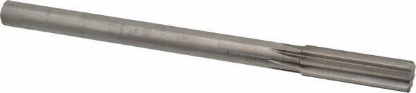 Made in USA - 0.655" High Speed Steel Chucking Reamer - Straight Flute, Straight Shank - Best Tool & Supply