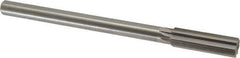 Made in USA - 0.702" High Speed Steel Chucking Reamer - Straight Flute, Straight Shank - Best Tool & Supply