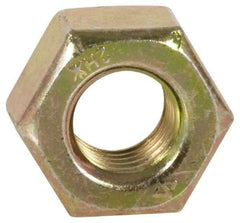 Value Collection - 1/2-13 UNC Steel Right Hand Heavy Hex Nut - 7/8" Across Flats, 31/64" High, Zinc Yellow Dichromate Finish - Best Tool & Supply