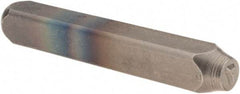 C.H. Hanson - 1/8" Character Size, 7 Character, Heavy Duty Individual Steel Stamp - Best Tool & Supply